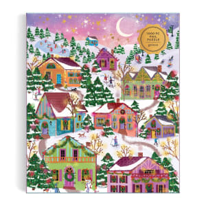 Joy Laforme Snowcap Village Winter By Galison