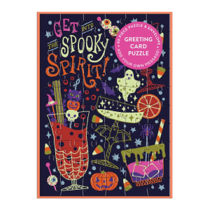 Greeting Card Puzzle - Spooky Spirit Halloween By Galison