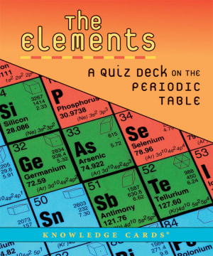 The Elements: A Quiz Deck on the Periodic Table By Pomegranate