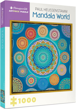 Mandala World Pattern & Geometric By Pomegranate