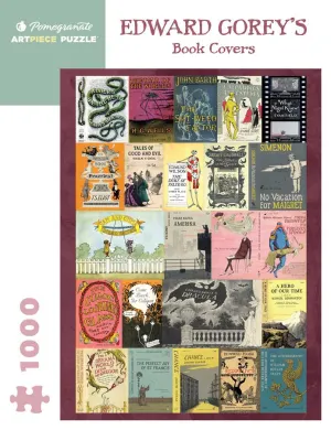 Edward Gorey's Book Covers Books & Reading By Pomegranate