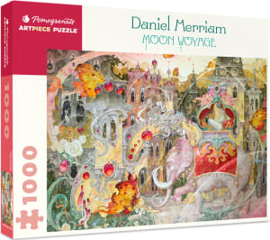 Moon Voyage Elephant By Pomegranate