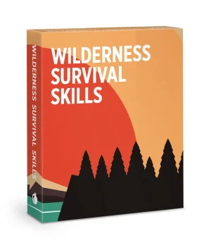 Wilderness Survival Skills Knowledge Cards By Pomegranate
