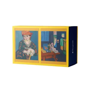 Henri Matisse 120-Piece Double-Sided Jigsaw Puzzle Set Impressionism & Post-Impressionism By Pomegranate