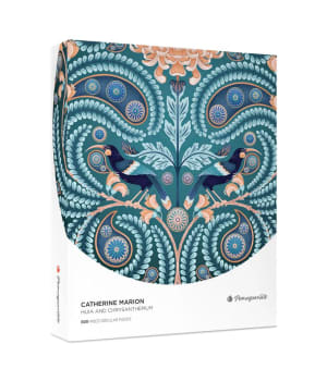 Catherine Marion: Huia and Chrysanthemum Birds By Pomegranate