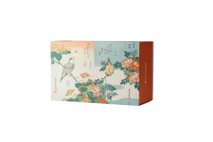 Hokusai 120-Piece Double-Sided Jigsaw Puzzle Set Flower & Garden By Pomegranate