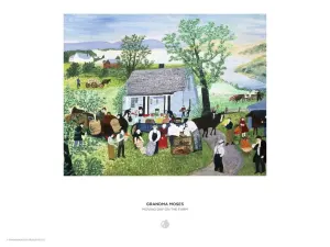 Grandma Moses: Moving Day on the Farm People By Pomegranate