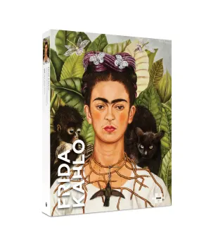 Frida Kahlo: Self-Portrait with Thorn Necklace and Hummingbird  Famous People By Pomegranate