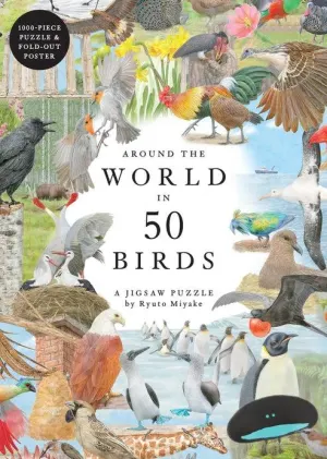 Around the World in 50 Birds Birds By Laurence King