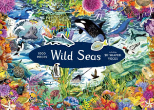 Wild Seas Jigsaw Sea Life By Laurence King
