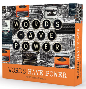Words Have Power Pattern & Geometric By Gibbs Smith