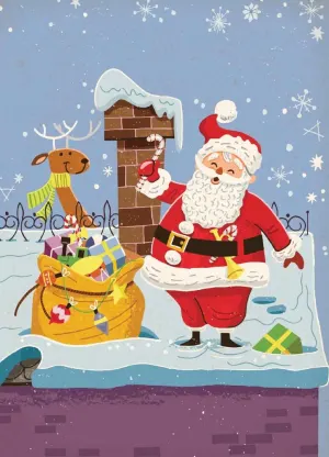 S is For Santa Puzzle Christmas By Gibbs Smith