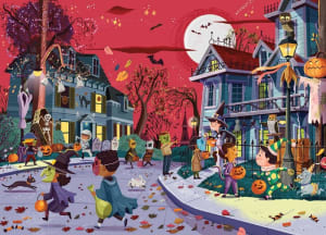 Trick or Treat Puzzle Halloween By Gibbs Smith