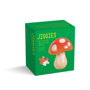 Mushroom Jiggle Puzzle Food and Drink By Gibbs Smith