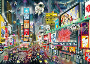 Times Square Skyline By Peter Pauper Press