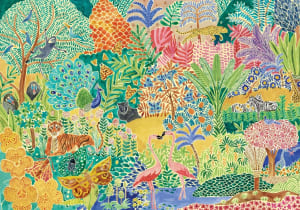 Tropical Dream Jungle Animals By Peter Pauper Press