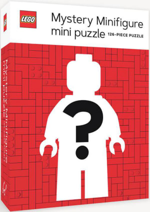 LEGO Mystery Minifigure Mini Puzzle (Red Edition) Movies & TV By Chronicle Books