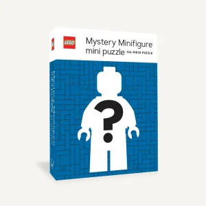 LEGO Mystery Minifigure Mini Puzzle (Blue Edition) Game & Toy By Chronicle Books