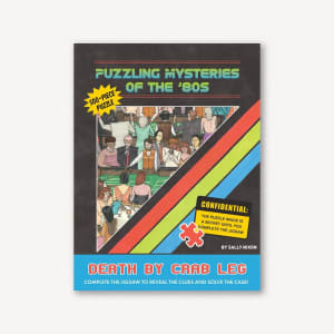 Death by Crab Leg Mysteries of the 80's  Mystery By Chronicle Books