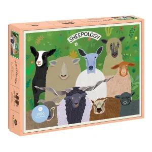 Sheepology 1000 Piece Puzzle Animals By Princeton Architectural Press