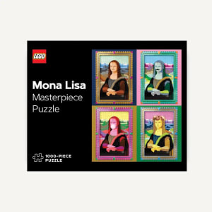 LEGO Masterpiece Puzzle: Mona Lisa Game & Toy By Chronicle Books