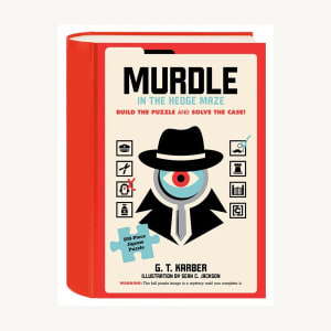 Murdle in the Hedge Maze  Mystery By Chronicle Books