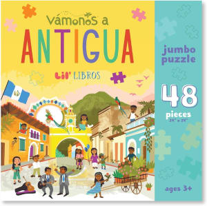 VÁMONOS: Antigua Lil’ Jumbo Puzzle Books & Reading By Gibbs Smith