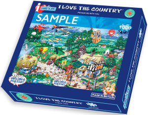 I Love the Country London & United Kingdom By All Jigsaw Puzzles