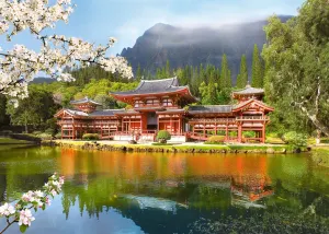 Replica of the Old Byodion Temple Lakes & Rivers By Castorland
