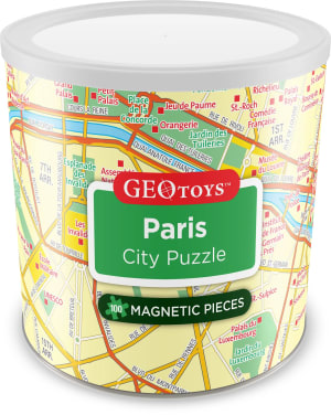 Paris - Magnetic Puzzle Paris & France By Geo Toys