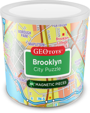 Brooklyn - Magnetic Puzzle Maps & Geography By Geo Toys