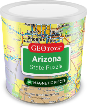 Arizona - Magnetic Puzzle Maps & Geography By Geo Toys