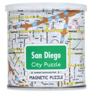 San Diego - Magnetic Puzzle Maps & Geography By Geo Toys