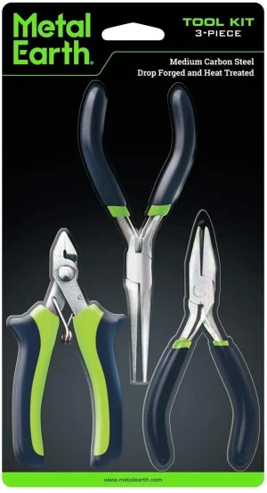 Metal Earth 3-Piece Tool Set By Metal Earth