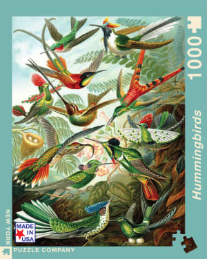 Hummingbirds Nostalgic & Retro By New York Puzzle Co