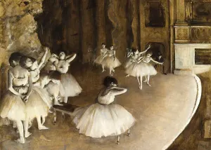 Ballet Rehearsal On Stage Mini Puzzle Dance & Ballet By Tomax Puzzles