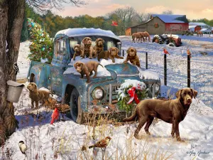 Christmas Puppies Christmas By Vermont Christmas Company