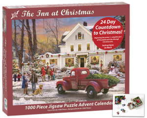 The Inn at Christmas Jigsaw Puzzle Advent Calendar Christmas By Vermont Christmas Company