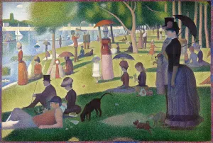 A Sunday Afternoon on the Island of La Grand Jatte by Georges Seurat People By Kodak