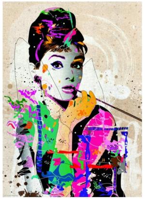Audrey Famous People Jigsaw Puzzle By Heye