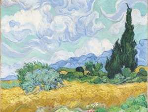 A Wheatfield, with Cypresses - National Gallery Renaissance By All Jigsaw Puzzles