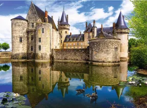 Castle in Sully-sur-Loire, France Lakes & Rivers By Trefl