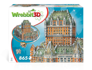 3D Puzzle Chateau Frontenac - Scratch and Dent Canada By Wrebbit