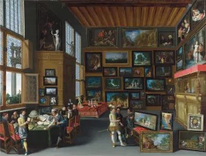Cognoscenti in a Room - National Gallery Books & Reading By All Jigsaw Puzzles