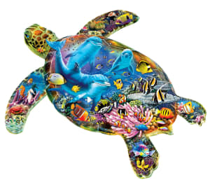 Turtle Sailing Reptile & Amphibian By MasterPieces