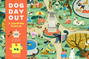 Dog Day Out! Sharing Puzzle Cartoon By Laurence King