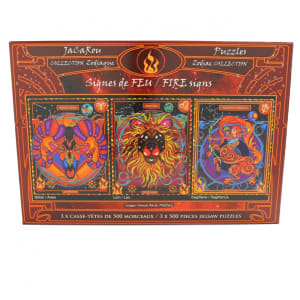 Fire Signs Multipack Puzzles Astrology & Zodiac By Jacarou Puzzles