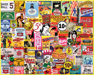 Five & Dime by Charlie Girard Collage By White Mountain