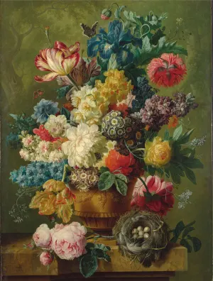 Flowers in a Vase - National Gallery Renaissance By All Jigsaw Puzzles