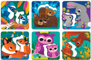 Forest Babies I Love You Multipack Children's Cartoon By Mudpuppy